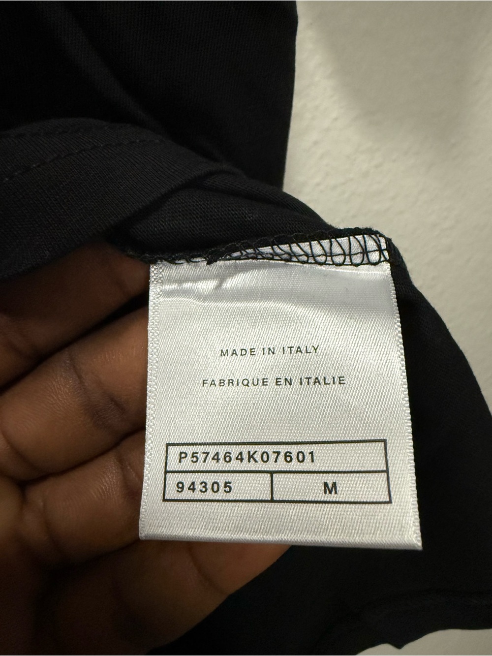 CHANEL Men's Black Jogger Sweatpants
